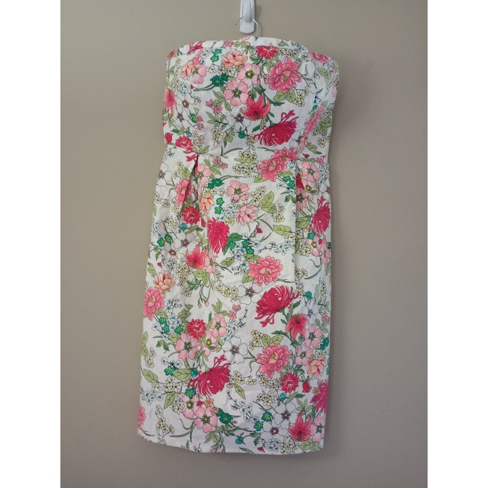 Old Navy Cotton Sleeveless White Floral Dress Size 8